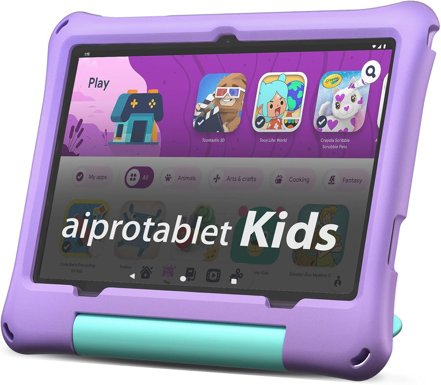 ECOPAD 10.1-inch Kids Tablet | Android 16, 30GB+64GB