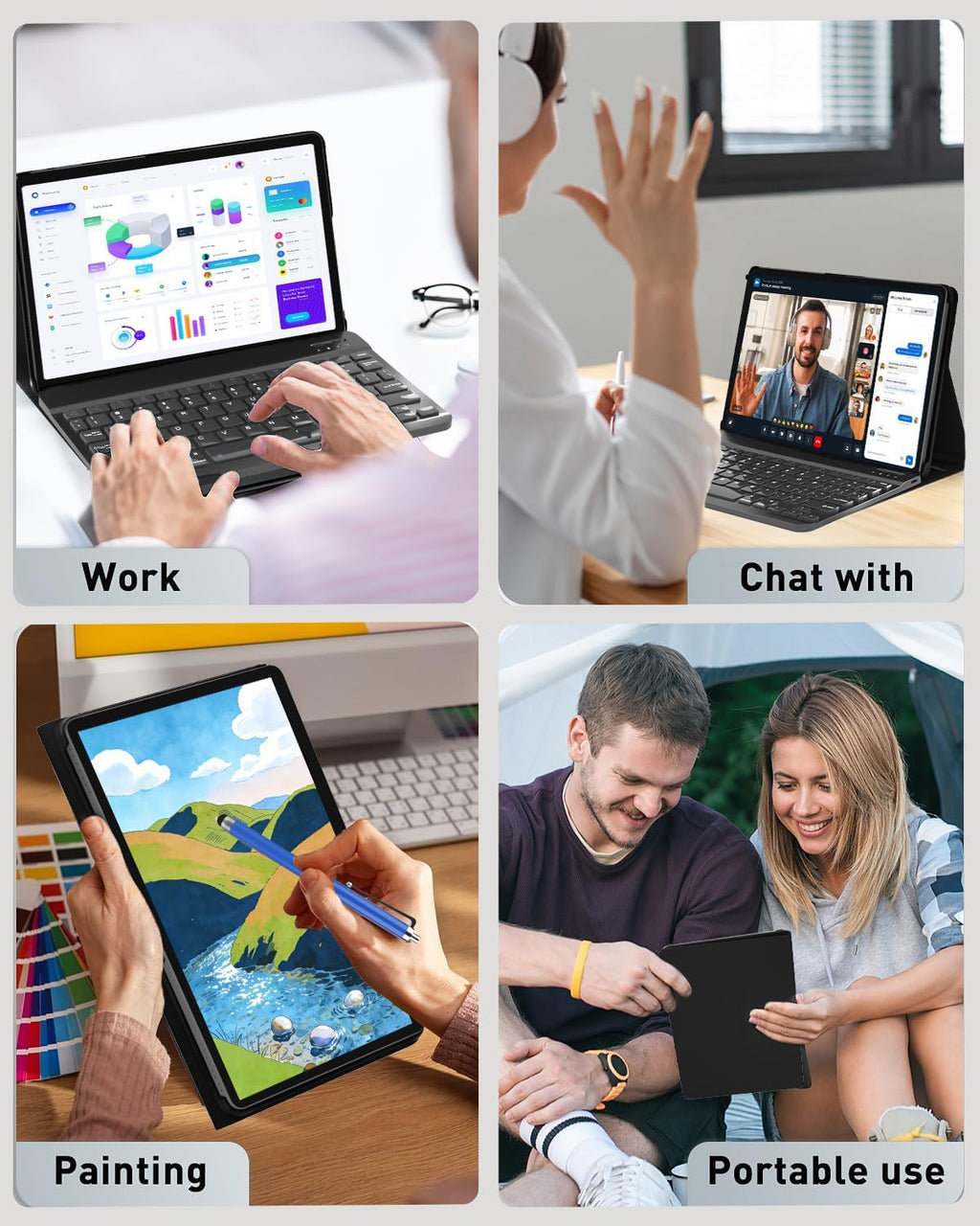 ECOPAD 11-inch Android 16 Tablet | 32GB+128GB, 90Hz FHD+