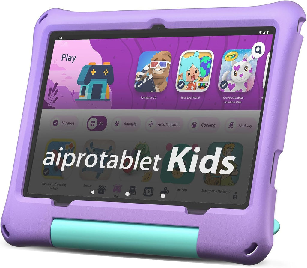 ECOPAD 10.1-inch Kids Tablet | Android 16, 30GB+64GB