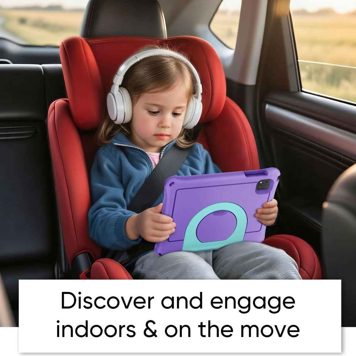 ECOPAD 10.1-inch Kids Tablet | Android 16, 30GB+64GB