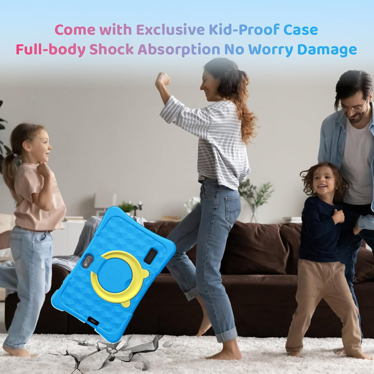 ECOPAD 7-inch Kids Tablet | 6GB+32GB, 1TB Expandable